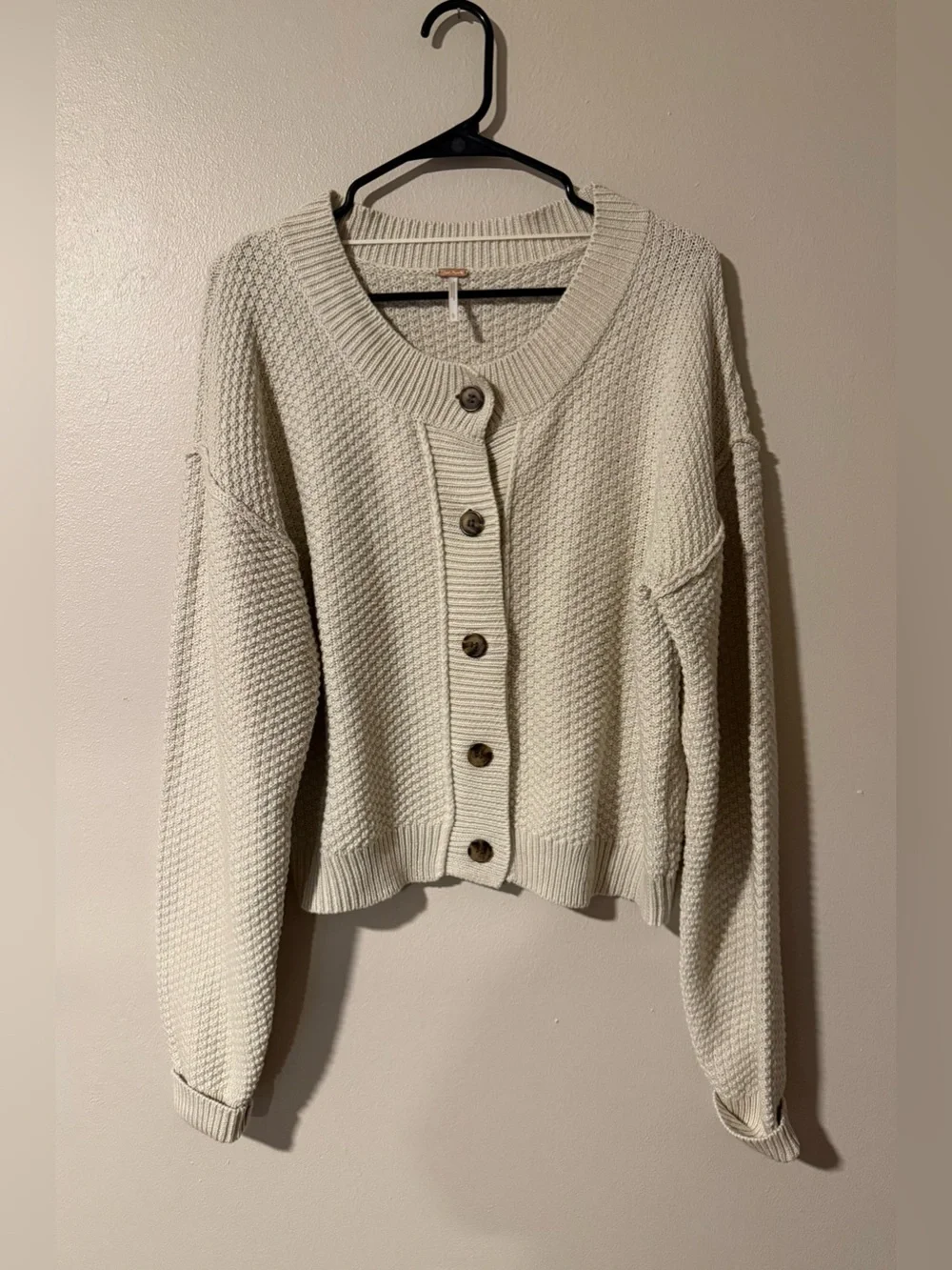 Free People Lila Cardi in Birch Size Large